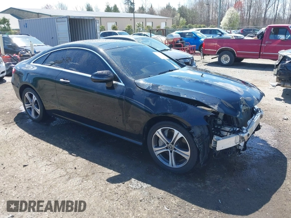 2019 Mercedes-Benz E-Class E 450 with VIN WDD1J6JB2KF108954, listed as a IAAI auction lot 41870189 with 99,004 mi miles. Bid and sale history available at carsss.com. Image 1.