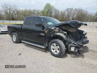 2017 Ram 1500 Express with VIN 1C6RR6FG3HS696073, listed as a Copart auction lot 51481845 with 154,147 mi miles and Salvage title. Bid and sale history available at DreamBid. Image 4.