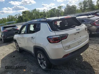 2018 Jeep Compass Limited с VIN 3C4NJDCBXJT264225, выставлен на аукционе Copart как лот 55861215 с пробегом 96 298 миль миль и Списание • Salvage title. История ставок и продаж доступна на DreamBid. Изображение 2.
