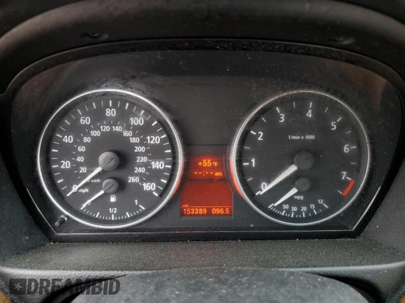 2006 BMW 3 Series 325xi with VIN WBAVD13536KV06357, listed as a Copart auction lot 51684215 with 153,389 mi miles and Salvage Title. Bid and sale history available at carsss.com. Image 9.