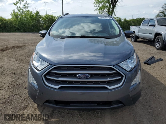 2018 Ford EcoSport SE with VIN MAJ3P1TEXJC248073, listed as a Copart auction lot 58662875 with 58,370 mi miles and Salvage title. Bid and sale history available at DreamBid. Image 5.
