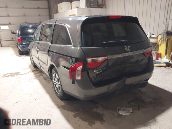 2013 Honda Odyssey EX-L с VIN 5FNRL5H63DB015989, выставлен на аукционе IAAI как лот 41832421 с пробегом 153 240 миль миль и . История ставок и продаж доступна на DreamBid. Изображение 3.