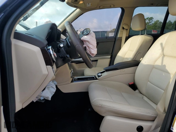 2014 Mercedes-Benz GLK 350 with VIN WDCGG8JBXEG328690, listed as a Copart auction lot 66343584 with 87,315 mi miles and Salvage Title. Bid and sale history available at DreamBid. Image 7.