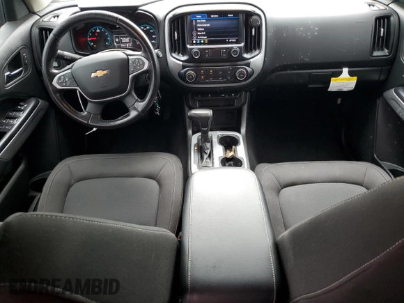 2021 Chevrolet Colorado 2WD LT with VIN 1GCGSCEN4M1100584, listed as a Copart auction lot 64683295 with 42,772 mi miles and Clean title. Bid and sale history available at DreamBid. Image 8.