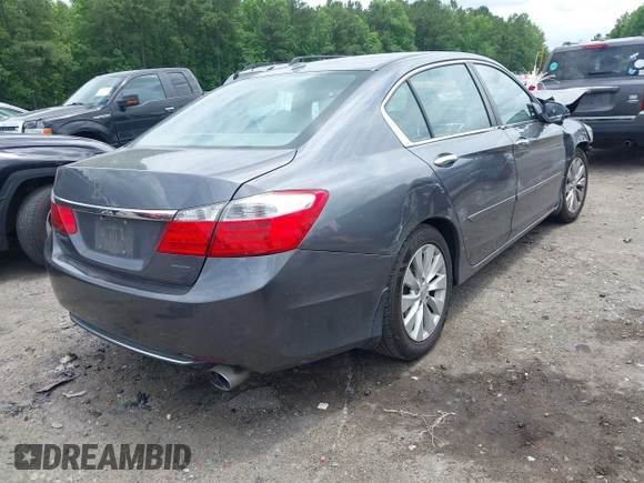 2015 Honda Accord EX-L with VIN 1HGCR2F82FA272839, listed as a IAAI auction lot 42470261 with 130,845 mi miles and . Bid and sale history available at DreamBid. Image 4.