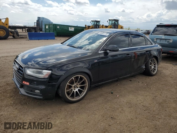 2015 Audi A4 Premium с VIN WAUAFAFL5FN005259, выставлен на аукционе Copart как лот 55691175 с пробегом 112 547 миль миль и Списание • Salvage title. История ставок и продаж доступна на DreamBid. Изображение 1.