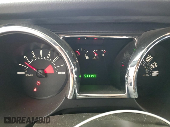 2005 Ford Mustang GT Deluxe with VIN 1ZVFT85H455241680, listed as a Copart auction lot 82101444 with 51,114 mi miles and Salvage Title. Bid and sale history available at DreamBid. Image 9.