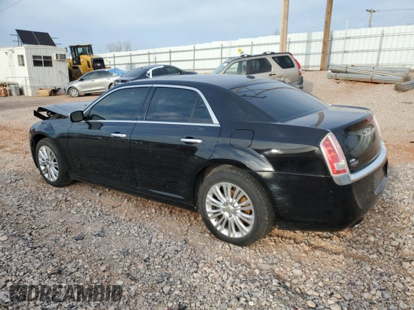 2014 Chrysler 300 C with VIN 2C3CCAKT3EH128712, listed as a Copart auction lot 47918235 with Not Provided miles and Salvage Title. Bid and sale history available at carsss.com. Image 2.