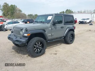 2021 Jeep Wrangler Sport z VIN 1C4GJXAN3MW550665, wystawiony jako IAAI lot #41902279 z przebiegiem 32 250 mil mil oraz . Historia ofert i sprzedaży dostępna na DreamBid. Obrazek 2.