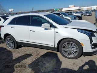 2024 Cadillac XT5 FWD Premium Luxury with VIN 1GYKNCRS2RZ743715, listed as a IAAI auction lot 41375228 with 10,846 mi miles. Bid and sale history available at carsss.com. Image 13.
