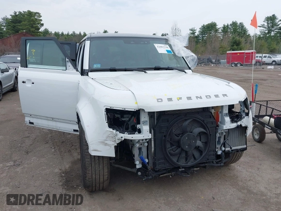 2023 Land Rover Defender X-Dynamic SE with VIN SALE2EEU5P2171679, listed as a IAAI auction lot 42083228 with 14,759 mi miles and . Bid and sale history available at DreamBid. Image 12.