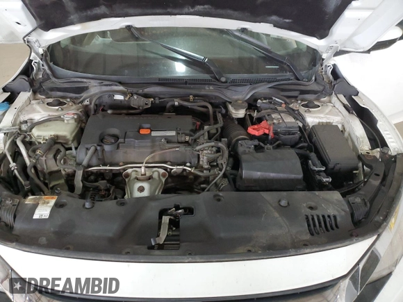 2018 Honda Civic LX with VIN 19XFC2F50JE205598, listed as a Copart auction lot 46162545 with 136,835 mi miles and Salvage Title. Bid and sale history available at DreamBid. Image 12.