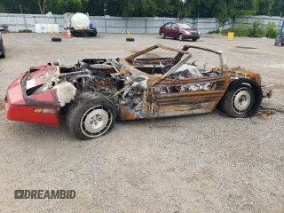 1985 Chevrolet Corvette with VIN 1G1YY0785F5103913, listed as a Copart auction lot 61049734 with 0 mi miles and Non Repairable. Bid and sale history available at carsss.com. Image 1.