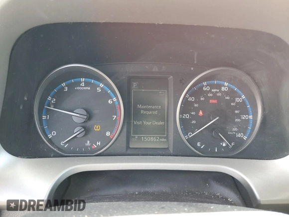 2018 Toyota RAV4 XLE with VIN 2T3WFREV6JW411336, listed as a Copart auction lot 51281735 with 150,862 mi miles and Salvage Title. Bid and sale history available at DreamBid. Image 9.