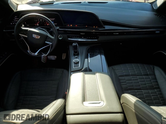 2023 Cadillac Escalade AWD V-Series z VIN 1GYS4HK97PR405294, wystawiony jako Copart lot #73850244 z przebiegiem 11 922 mil mil oraz Szkoda całkowita • Salvage title. Historia ofert i sprzedaży dostępna na DreamBid. Obrazek 8.