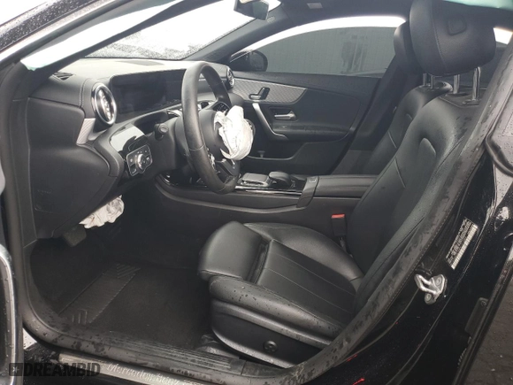 2021 Mercedes-Benz CLA with VIN W1K5J4GBXMN151685, listed as a Copart auction lot 48045045 with 77,257 mi miles and Salvage Title. Bid and sale history available at carsss.com. Image 7.