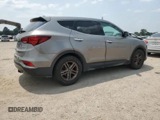 2017 Hyundai Santa Fe 2.4L with VIN 5NMZT3LB1HH010884, listed as a Copart auction lot 59098695 with 81,331 mi miles and Salvage title. Bid and sale history available at DreamBid. Image 3.