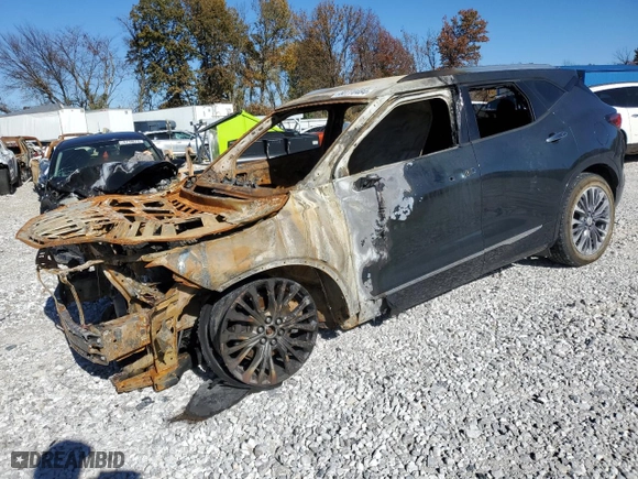 2019 Chevrolet Blazer Premier with VIN 3GNKBFRSXKS622358, listed as a Copart auction lot 80770484 with 0 mi miles and Non Repairable. Bid and sale history available at carsss.com. Image 1.