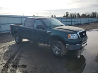 2007 Ford F-150 XLT with VIN 1FTRW14W57FB11550, listed as a Copart auction lot 50630515 with 153,740 mi miles and Clean title. Bid and sale history available at DreamBid. Image 4.