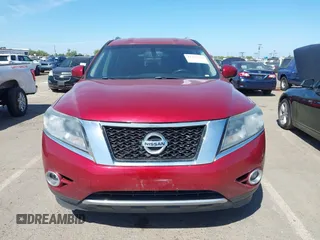 2015 Nissan Pathfinder SL with VIN 5N1AR2MMXFC685162, listed as a IAAI auction lot 42325622 with 172,897 mi miles and . Bid and sale history available at DreamBid. Image 12.