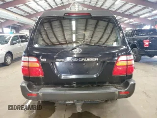 1999 Toyota Land Cruiser with VIN JT3HT05J4X0075097, listed as a Copart auction lot 89238525 with 225,334 mi miles and Clean Title. Bid and sale history available at carsss.com. Image 6.