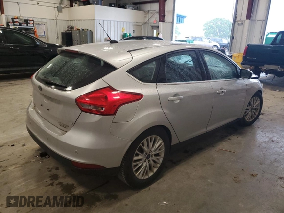 2015 Ford Focus Titanium с VIN 1FADP3N21FL253902, выставлен на аукционе Copart как лот 58278345 с пробегом 245 180 миль миль и На запчасти • Non repairable. История ставок и продаж доступна на DreamBid. Изображение 3.