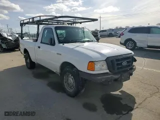 2005 Ford Ranger XL with VIN 1FTYR10UX5PA77782, listed as a Copart auction lot 46300915 with 195,008 mi miles and Salvage Title. Bid and sale history available at carsss.com. Image 11.