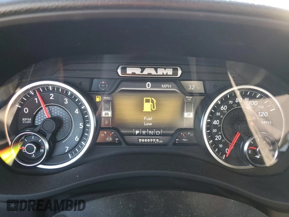 2023 Ram 2500 Tradesman with VIN 3C6UR4HJXPG609783, listed as a Copart auction lot 42045825 with 44,477 mi miles and Salvage Title. Bid and sale history available at carsss.com. Image 9.