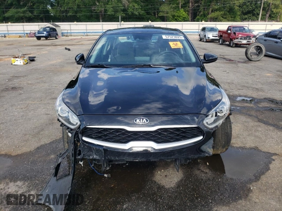 2021 Kia Forte LXS with VIN 3KPF24AD7ME354379, listed as a Copart auction lot 57523025 with Not provided miles and Salvage title. Bid and sale history available at DreamBid. Image 5.