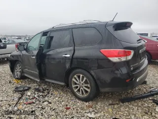 2014 Nissan Pathfinder S with VIN 5N1AR2MM9EC696166, listed as a Copart auction lot 84425384 with 184,634 mi miles and Clean Title. Bid and sale history available at carsss.com. Image 2.