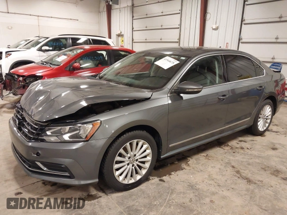 2017 Volkswagen Passat 1.8T SE with VIN 1VWBT7A38HC054123, listed as a IAAI auction lot 41944675 with 67,035 mi miles. Bid and sale history available at carsss.com. Image 2.
