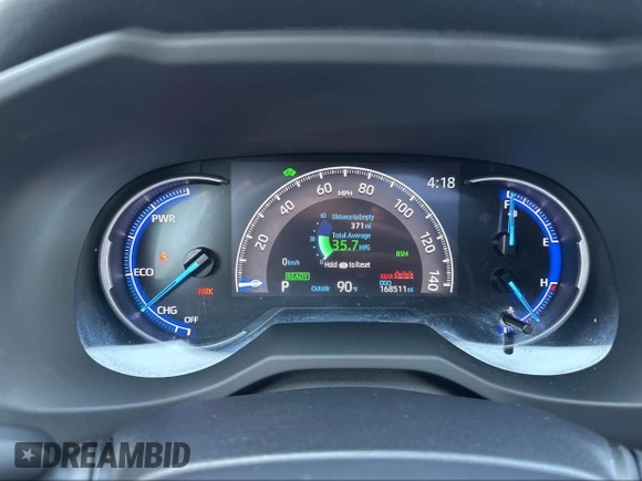 2019 Toyota RAV4 Hybrid XSE with VIN JTMEWRFV5KJ004893, listed as a IAAI auction lot 42772122 with 168,511 mi miles and . Bid and sale history available at DreamBid. Image 7.