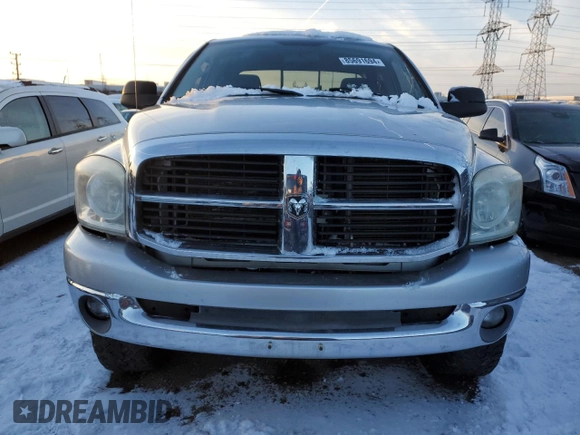 2007 Dodge Ram 2500 SLT with VIN 1D7KS28D87J577164, listed as a Copart auction lot 85691694 with 112,855 mi miles and Salvage Title. Bid and sale history available at carsss.com. Image 5.