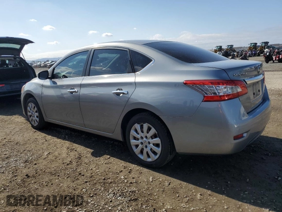 2014 Nissan Sentra SV with VIN 3N1AB7AP7EL676302, listed as a Copart auction lot 42874855 with 141,945 mi miles and Clean title. Bid and sale history available at DreamBid. Image 2.