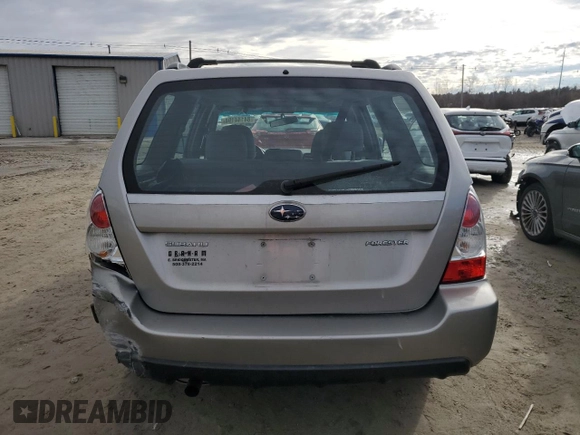 2007 Subaru Forester X w/Premium Pkg with VIN JF1SG65657H745462, listed as a Copart auction lot 84144194 with 81,397 mi miles and Clean Title. Bid and sale history available at carsss.com. Image 6.