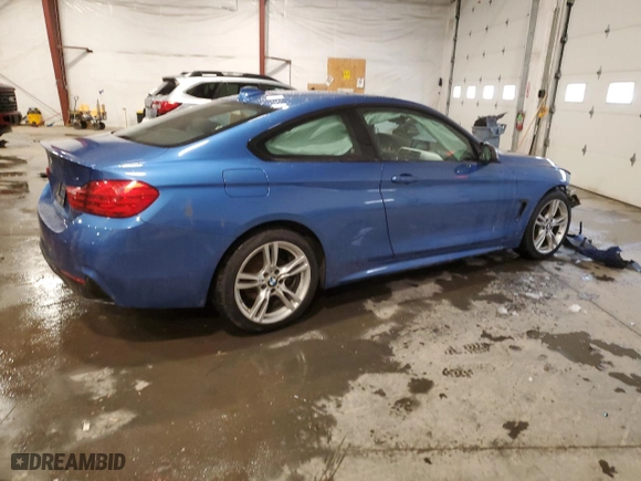 2015 BMW 4 Series 428i xDrive with VIN WBA3N5C54FK197767, listed as a Copart auction lot 44041735 with 100,132 mi miles and Salvage Title. Bid and sale history available at carsss.com. Image 3.