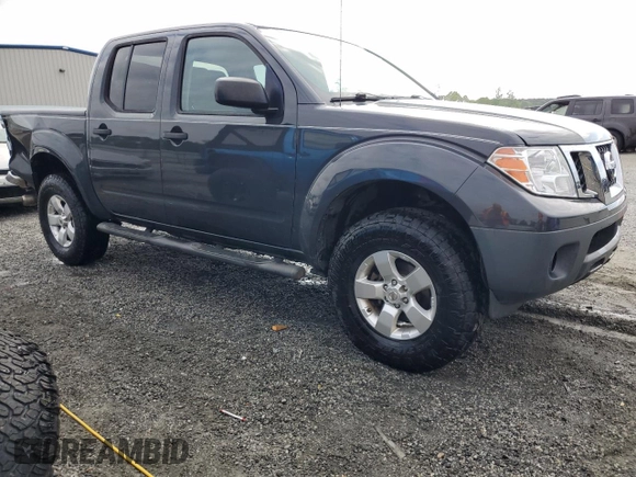 2012 Nissan Frontier SV with VIN 1N6AD0EV7CC468708, listed as a Copart auction lot 54483105 with 255,195 mi miles and Salvage title. Bid and sale history available at DreamBid. Image 4.
