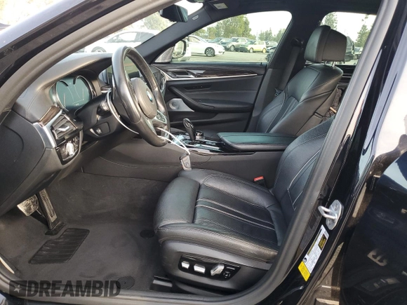 2018 BMW 5 Series 530i with VIN WBAJA5C59JG898206, listed as a Copart auction lot 43661015 with 75,243 mi miles and Salvage Title. Bid and sale history available at carsss.com. Image 7.
