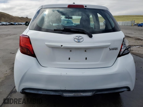 2015 Toyota Yaris L with VIN VNKKTUD32FA033118, listed as a Copart auction lot 52800075 with 111,305 mi miles and Salvage Title. Bid and sale history available at DreamBid. Image 6.
