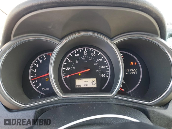 2014 Nissan Murano S with VIN JN8AZ1MW1EW504645, listed as a Copart auction lot 50067035 with 151,422 mi miles and Salvage Title. Bid and sale history available at DreamBid. Image 9.
