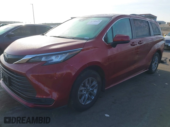 2022 Toyota Sienna LE z VIN 5TDKRKEC0NS093524, wystawiony jako IAAI lot #41784023 z przebiegiem 40 887 mil mil oraz . Historia ofert i sprzedaży dostępna na DreamBid. Obrazek 18.