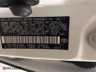 2017 Toyota Prius Prime Plus with VIN JTDKARFP2H3042789, listed as a IAAI auction lot 41190640 with 57,537 mi miles. Bid and sale history available at carsss.com. Image 9.