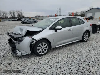 2020 Toyota Corolla LE with VIN JTDEPRAE8LJ072840, listed as a Copart auction lot 47657795 with 91,906 mi miles and Salvage Title. Bid and sale history available at carsss.com. Image 1.