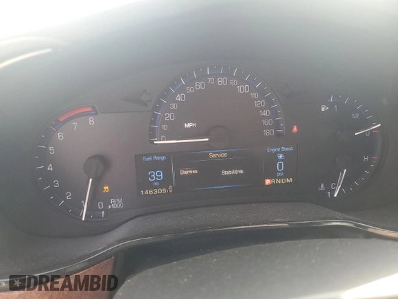 2014 Cadillac CTS Vsport RWD z VIN 1G6AU5S85E0160488, wystawiony jako Copart lot #53439575 z przebiegiem 146 309 mil mil oraz Szkoda całkowita • Salvage title. Historia ofert i sprzedaży dostępna na DreamBid. Obrazek 9.