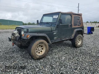 1998 Jeep Wrangler Sport with VIN 1J4FY19S5WP795781, listed as a Copart auction lot 59718065 with 208,416 mi miles and Salvage title. Bid and sale history available at DreamBid. Image 1.