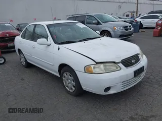 2002 Nissan Sentra GXE z VIN 3N1CB51D62L584080, wystawiony jako IAAI lot #42138272 z przebiegiem 109 954 mil mil oraz . Historia ofert i sprzedaży dostępna na DreamBid. Obrazek 1.