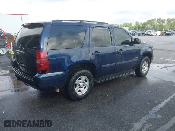 2008 Chevrolet Tahoe LS with VIN 1GNFC13C08R122594, listed as a IAAI auction lot 42239106 with 236,861 mi miles and . Bid and sale history available at DreamBid. Image 4.