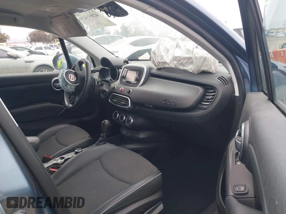 2017 FIAT 500X Urbana Edition with VIN ZFBCFXCB0HP616479, listed as a IAAI auction lot 42055424 with 72,516 mi miles and . Bid and sale history available at DreamBid. Image 5.