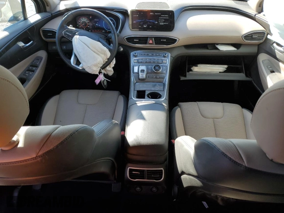 2023 Hyundai Santa Fe Hybrid SEL Premium with VIN 5NMS3DA1XPH013282, listed as a Copart auction lot 75816734 with 39,794 mi miles and Salvage Title. Bid and sale history available at carsss.com. Image 8.