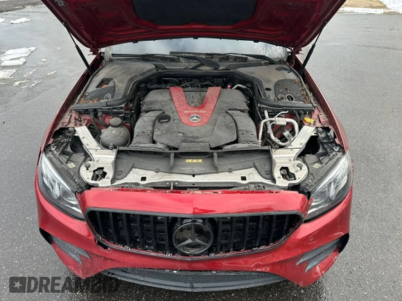 2018 Mercedes-Benz E-Class AMG E 43 with VIN WDDZF6EBXJA400569, listed as a Copart auction lot 88734025 with 36,022 mi miles and Clean Title. Bid and sale history available at carsss.com. Image 7.